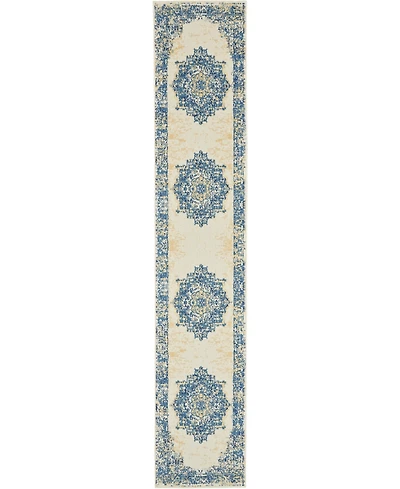 Nourison Home Grafix GRF14 2'3"x12' Runner Area Rug