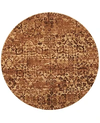 Nourison Home Somerset ST757 5'6"x5'6" Round Area Rug
