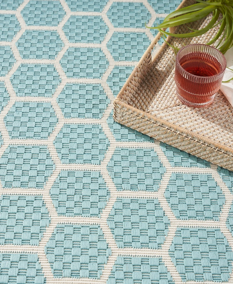 Nourison Home Twist Reversible TWS01 6'x9' Area Rug