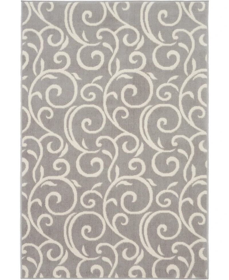 Nourison Home Grafix GRF19 3'9"x5'9" Area Rug
