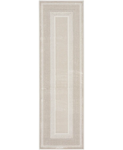 Nourison Home Glitz GLZ07 2'3"x7'6" Runner Area Rug