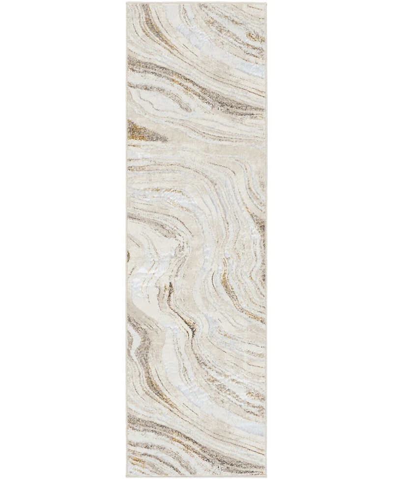 Nourison Home Glitz GLZ22 2'3"x7'6" Runner Area Rug