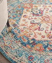 Nourison Home Passion PSN23 5'x5' Round Area Rug