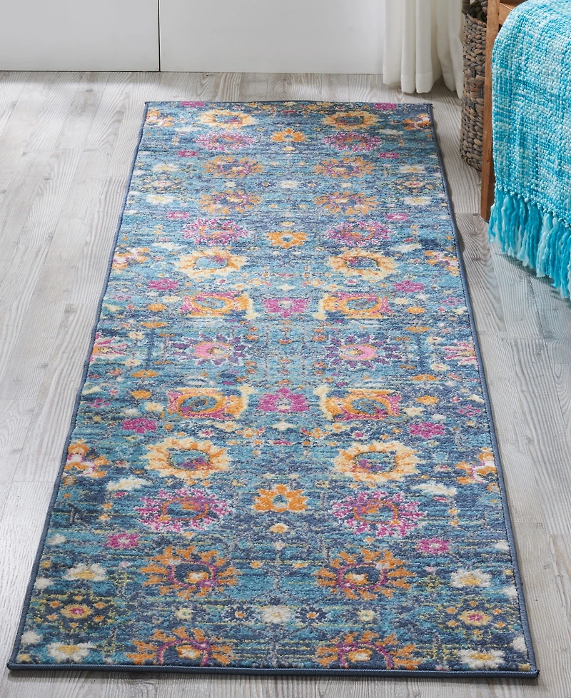 Nourison Home Passion PSN01 2'2"x10' Runner Area Rug