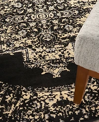 Nourison Home Grafix GRF14 5'3"x5'3" Round Area Rug