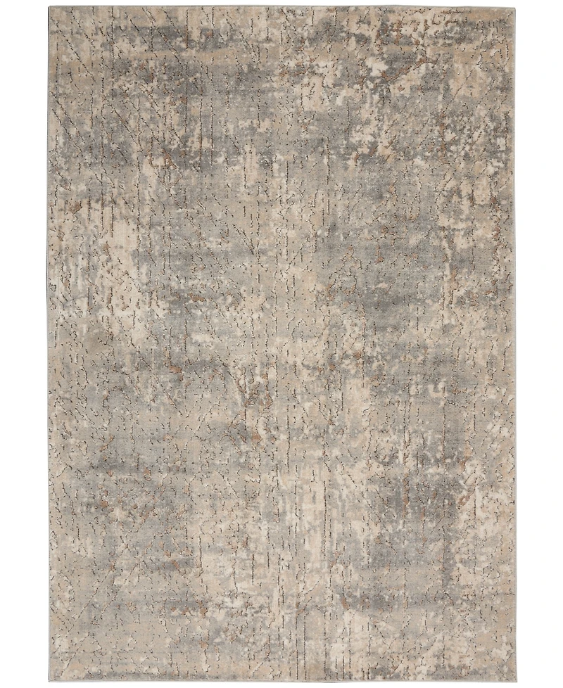 Nourison Home Quarry QUA03 3'9"x5'9" Area Rug