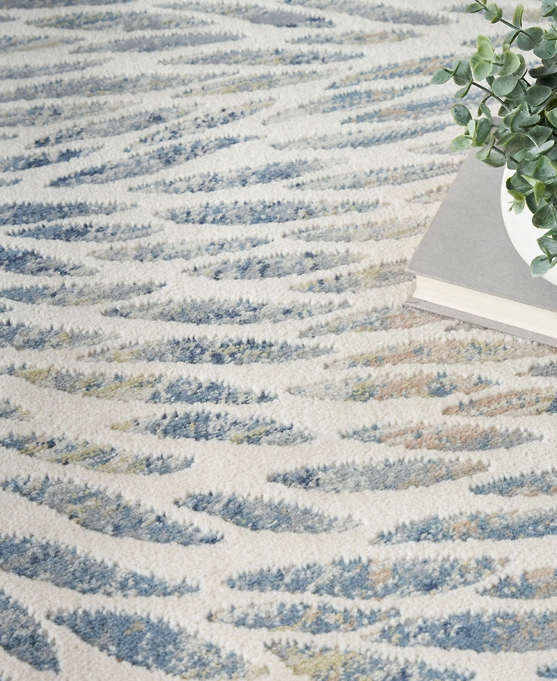 Nourison Home Exhale EXL03 3'11"x5'11" Area Rug