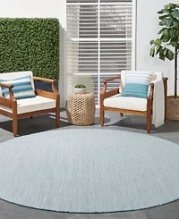 Nourison Home Courtyard COU01 8'x8' Round Area Rug