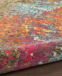 Nourison Home Celestial CES14 4'x4' Round Area Rug