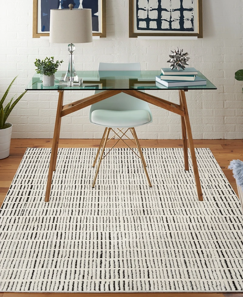 Nourison Home Modern Comfort MNC03 3'11"x5'11" Area Rug