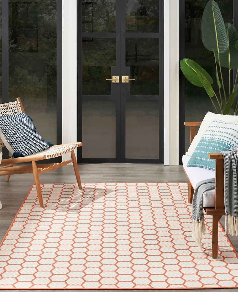 Nourison Home Twist Reversible TWS01 6'x9' Area Rug