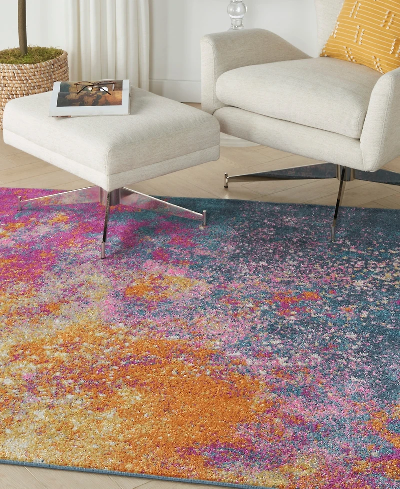 Nourison Home Passion PSN10 5'x5' Square Area Rug