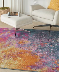 Nourison Home Passion PSN10 5'x5' Square Area Rug