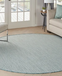 Nourison Home Courtyard COU01 8'x8' Round Area Rug