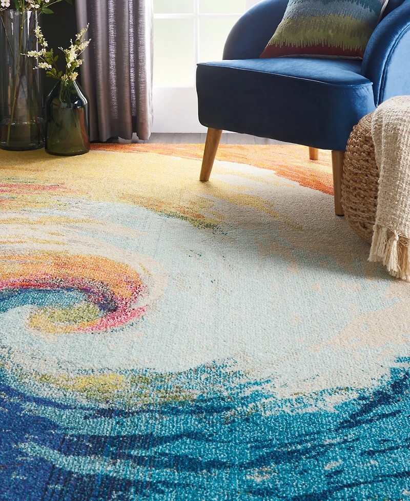 Nourison Home Celestial CES07 6'7"x9'7" Area Rug