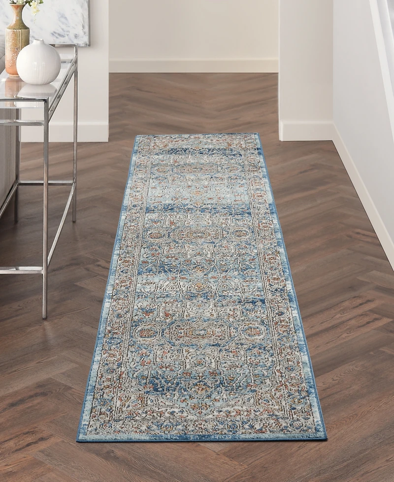 Nourison Home Quarry QUA11 2'2"x10' Runner Area Rug