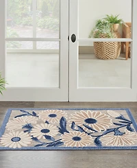Nourison Home Aloha ALH33 2'8"x4' Area Rug