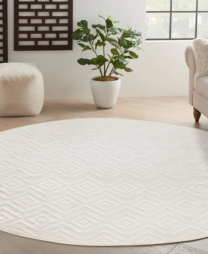 Nourison Home Versatile NRV01 8'x8' Round Area Rug