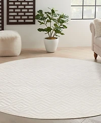 Nourison Home Versatile NRV01 8'x8' Round Area Rug