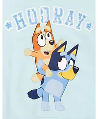 Bluey Girls Fleece Sweatshirt and Pleated Skirt