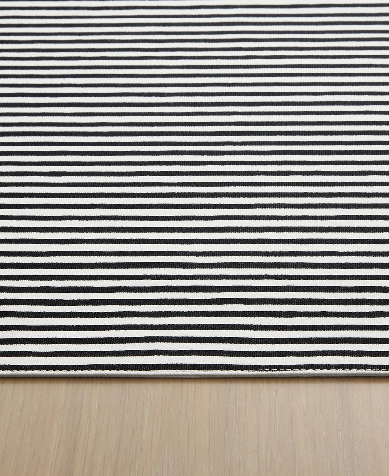 Kate Spade New York Hand Painted Shirting Stripe Placemat 13" x 19", Set of 4