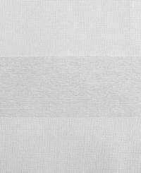 Vera Wang Chenille Waffle Stripe 3-Pc. Duvet Cover Set