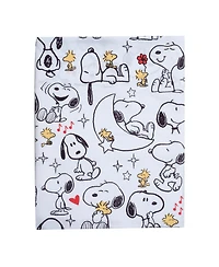 Bedtime Originals Toddler Snoopy Love 4-Piece Bedding Set - Gray/Red/White