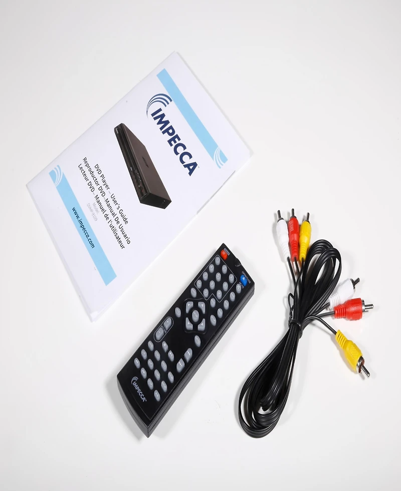 Impecca Compact Home Dvd Player with Usb Playback, Black