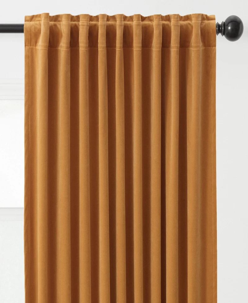 Chanasya Premium 2-Panel Blackout Velvet Curtains