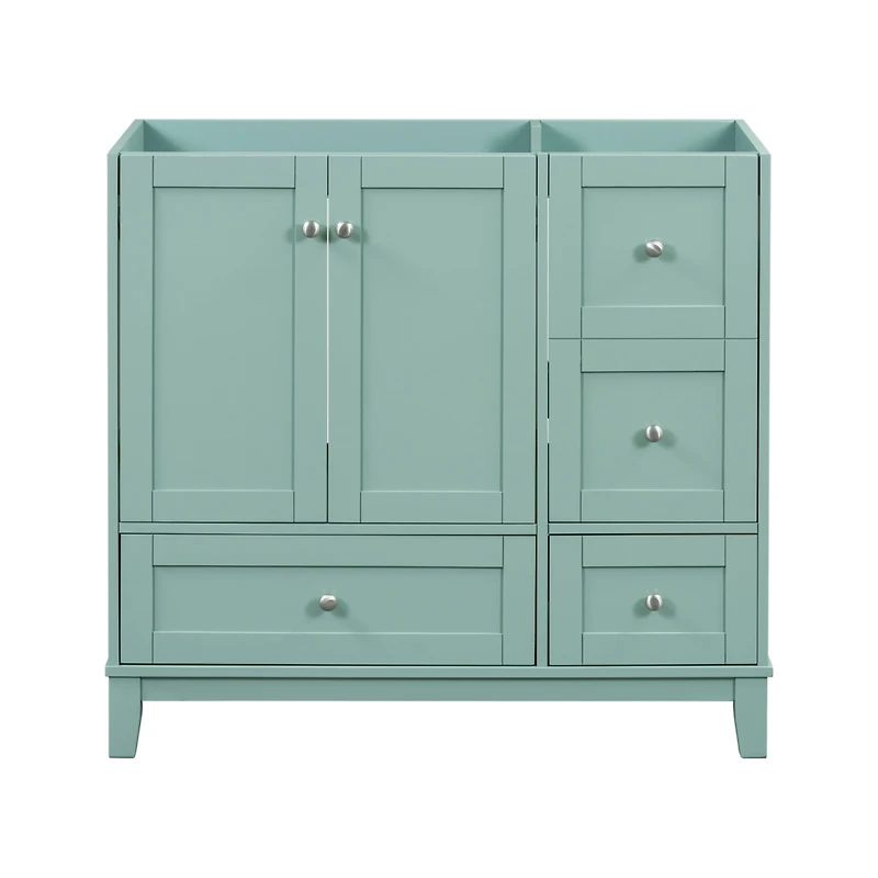 Streamdale (Cabinet Only) 36" Bathroom Vanity-Green (Sink not included)