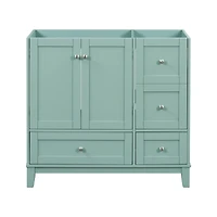 Streamdale (Cabinet Only) 36" Bathroom Vanity-Green (Sink not included)