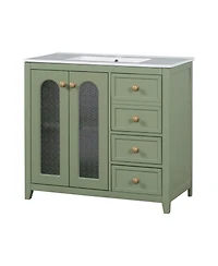 Streamdale 36" Vanity with Soft Close Doors and Drawers