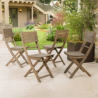 Streamdale Positano 4 Piece Foldable Chair