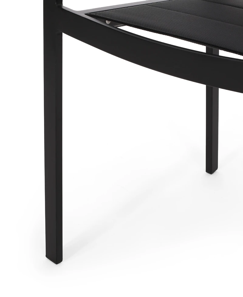 Streamdale Modern Aluminum Mesh Dining Chairs (Indoors/Outdoors)