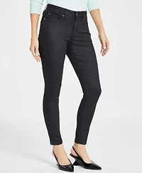 I.n.c. International Concepts Women's Mid-Rise Coated Skinny Jeans, Exclusively at Macy's