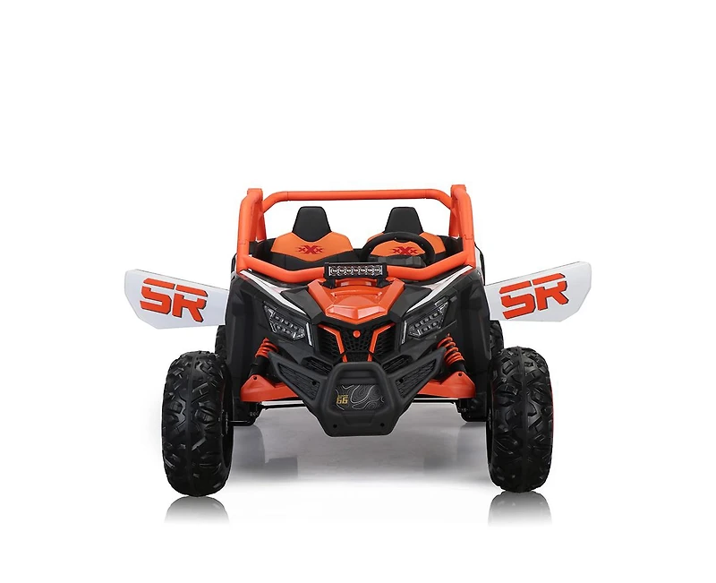 Streamdale Furniture 24V7A 200W2 Super power four-wheel shock absorber with high and low speed Usb Bluetooth music kids ride on car electric car for c