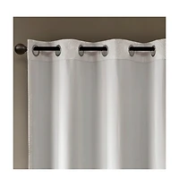 Streamdale Ogee Knitted Jacquard Total Blackout Curtain Panel(Only 1 Pc Panel)