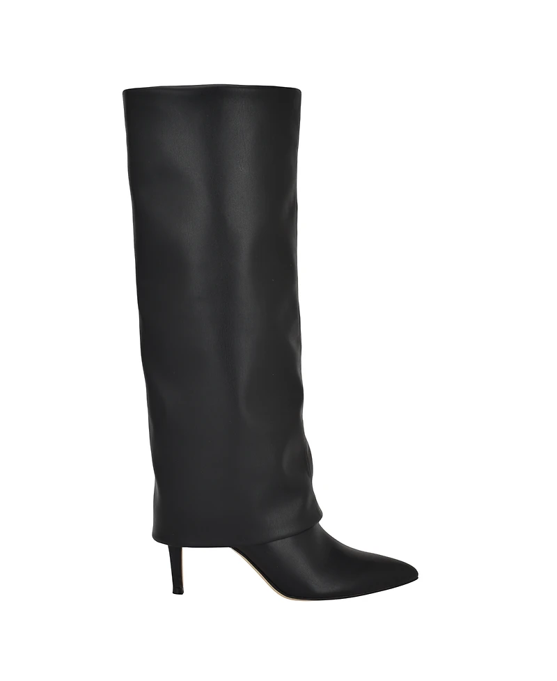 Calvin Klein Women's Vamsy Stiletto Heel Tall Dress Boots