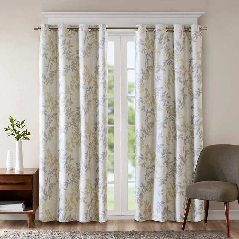 Streamdale Printed Botanical Blackout Curtain Panel