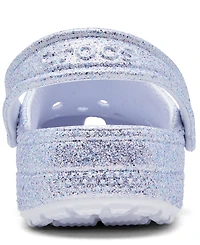 Crocs Little Girls Glitter Sea Classic Clogs from Finish Line