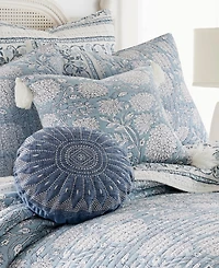 Levtex Adare Floral Print Quilted Decorative Pillow, 18" x 18"