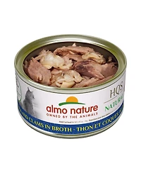 Almo Nature Hqs Natural Cat 24pk (2.47oz): Tuna & Clams In Broth