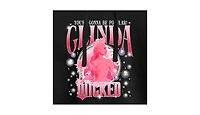 Hybrid Apparel Trendy Juniors Wicked Glinda Graphic Cropped Hoodie