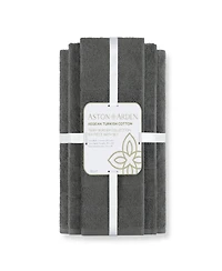 Aston and Arden Luxury Solid 6-Piece Bath Towel Set, 600 Gsm, Soft 100% Turkish Cotton Bathroom Towels, Made in Turkey, 2 Bath Towels, 2 Hand Towels,