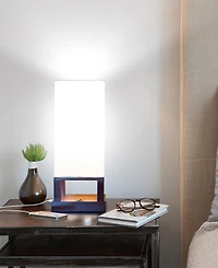 Maxwell Led Bedside Table Lamp Bundle Set of 2 with Usb Charging Ports (14")