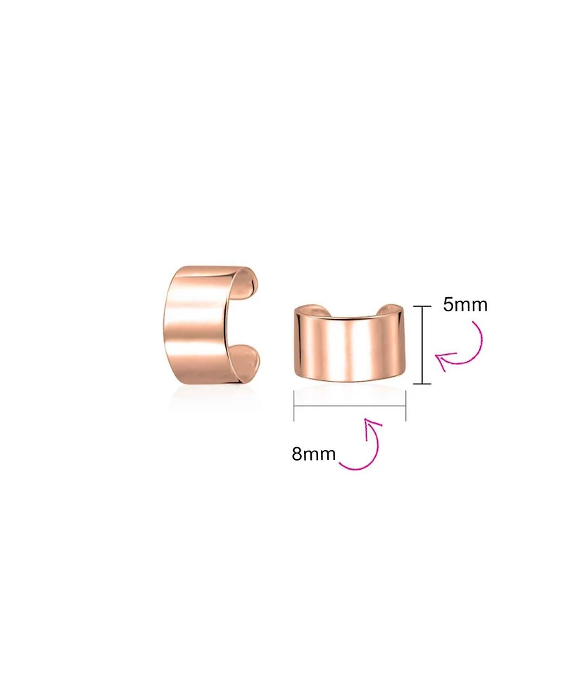 Bling Jewelry Statement Ear Cuff Cartilage Earrings Non Pierced Bold Gold Plated Design