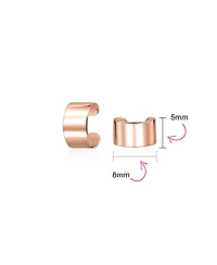 Bling Jewelry Statement Ear Cuff Cartilage Earrings Non Pierced Bold Gold Plated Design