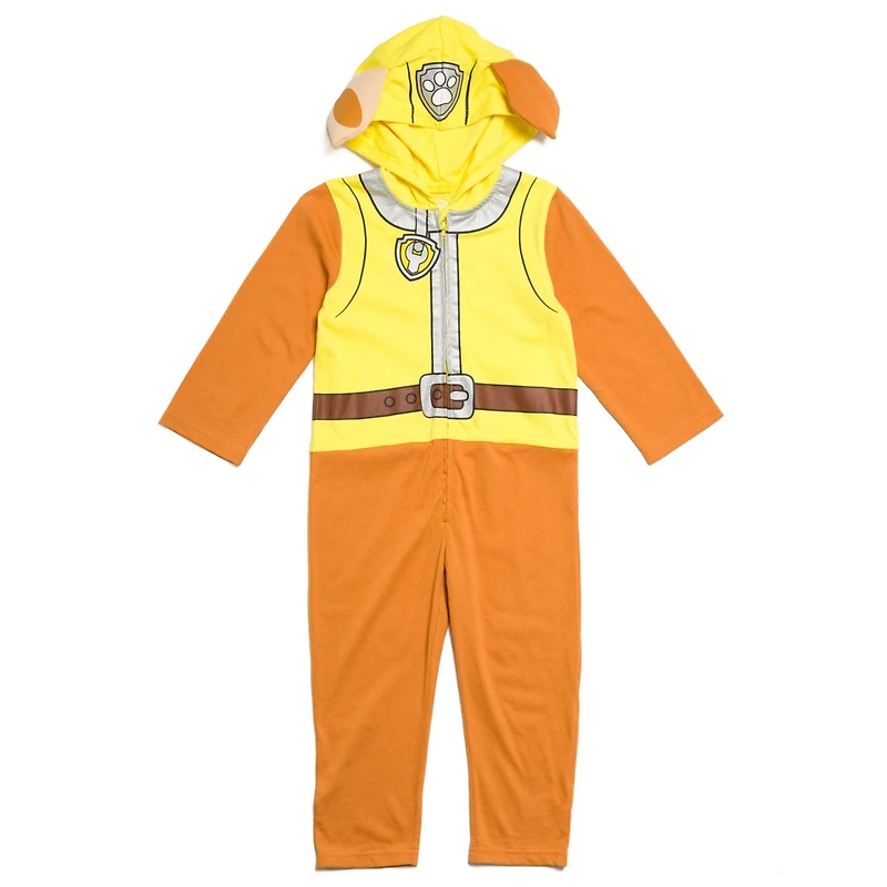 Paw Patrol Toddler Boys Chase Marshall Skye Zuma Rubble Zip Up Cosplay Coverall to