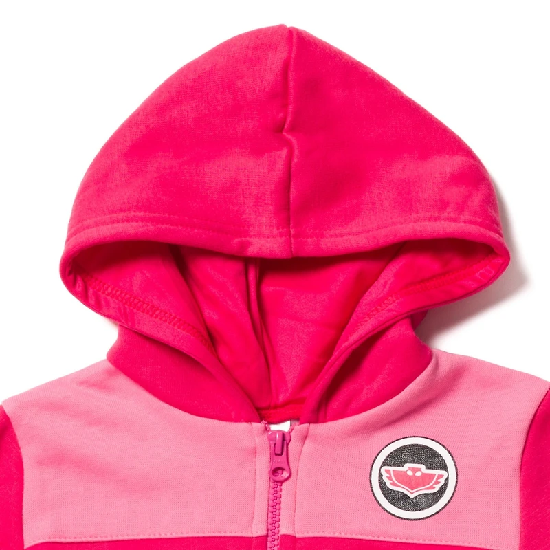 Pj Masks Girls Fleece Half Zip Hoodie