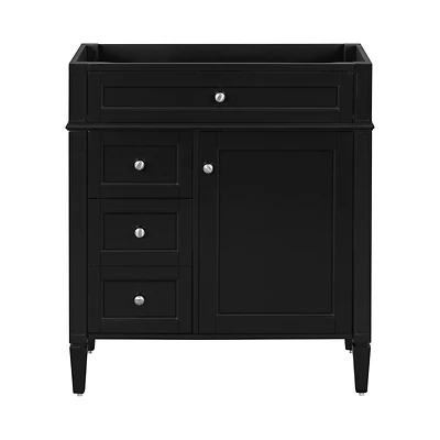 30" Bathroom Vanity without Top Sink
